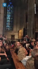 Interpretan de "Interstellar" en Catedral de Colonia, Alemania