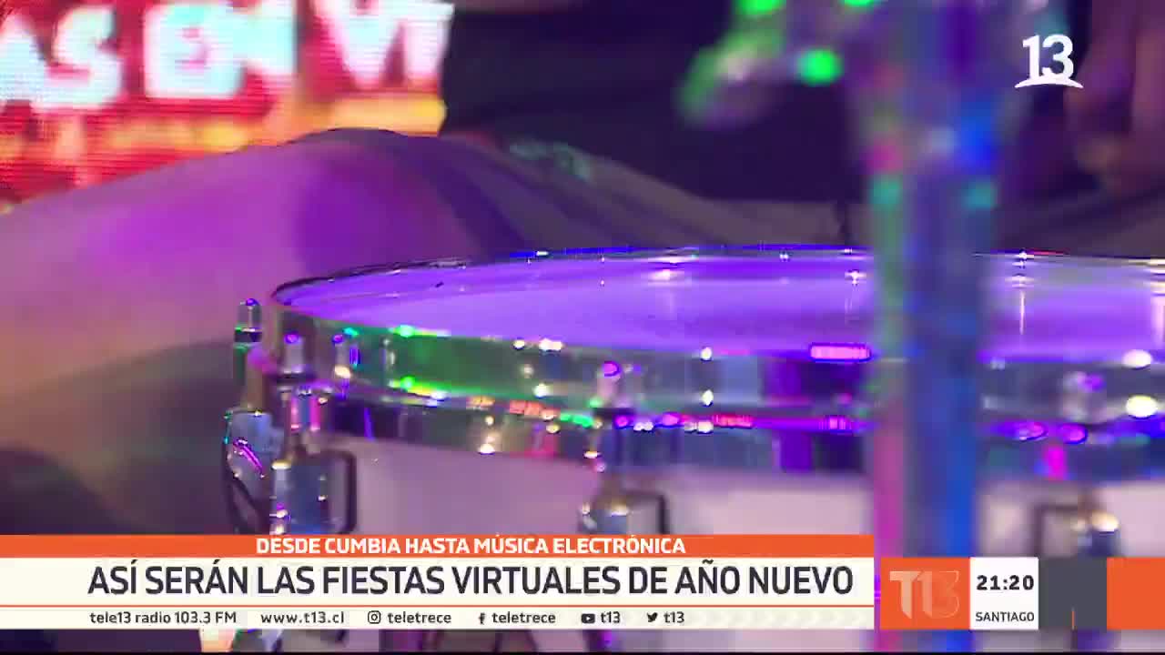 Así serán las fiestas virtuales de Año Nuevo