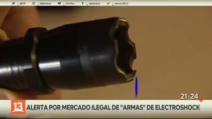 Alerta por mercado ilegal de armas de electroshock