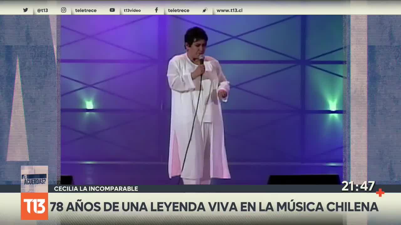 VIDEO] Cecilia: 78 años de una leyenda viva en la música chilena