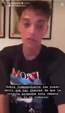 La colecta millonaria de un 'influencer' argentino calma el fuego en el club  Independiente