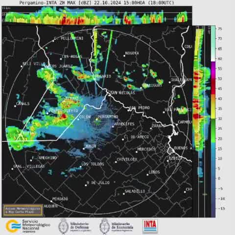 El clima en el AMBA: alerta por fuertes tormentas para el