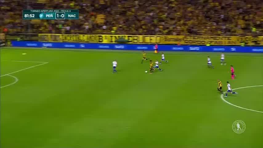 Peñarol 1-0 Nacional resumen y goles expulsiones video fecha 4