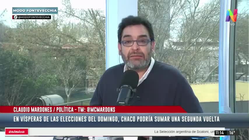 Claudio Mardones Elecciones en Chaco