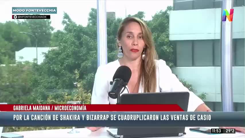 Efecto Shakira: las ventas de Casio Argentina se cuadruplicaron