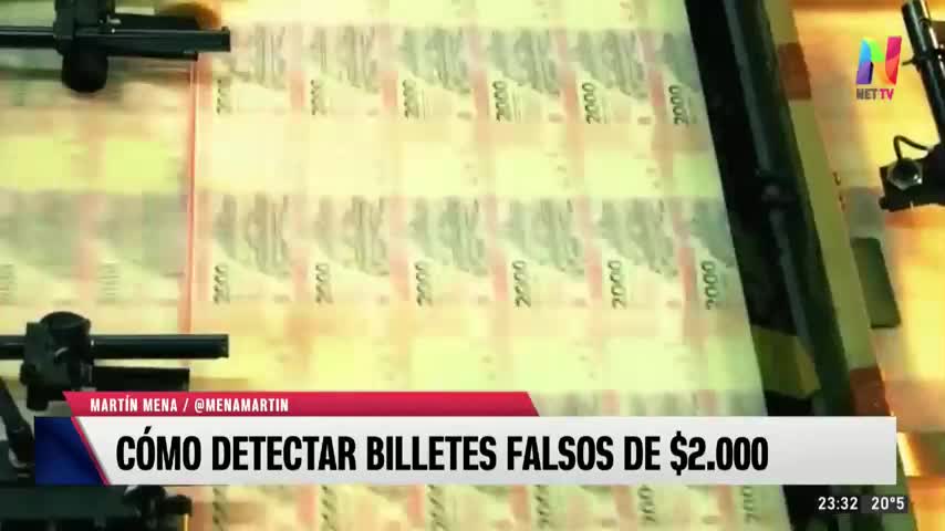 Cómo detectar cuáles son los billetes falsos de $2000