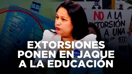 Extorsiones en colegios