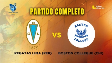 SUDAMERICANO DE VÓLEY - QUINTO LUGAR - Regatas Lima (Perú) vs Boston College (Chile)