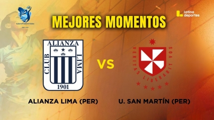 SUDAMERICANO DE VÓLEY - MEJORES MOMENTOS - TERCER LUGAR - Alianza Lima (Perú) vs Universidad San Martín (Perú)
