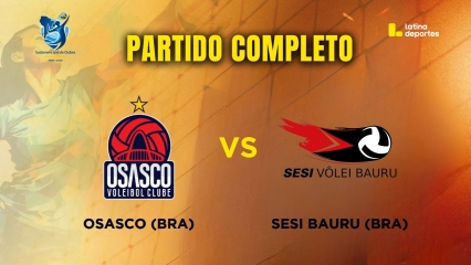 SUDAMERICANO DE VÓLEY - FINAL - Osasco (Brasil) vs Sesi Bauru (Brasil)