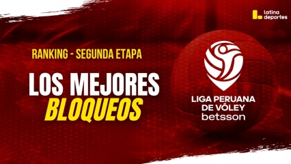 LIGA PERUANA DE VÓLEY: LOS MEJORES BLOQUEOS DE LA SEGUNDA ETAPA