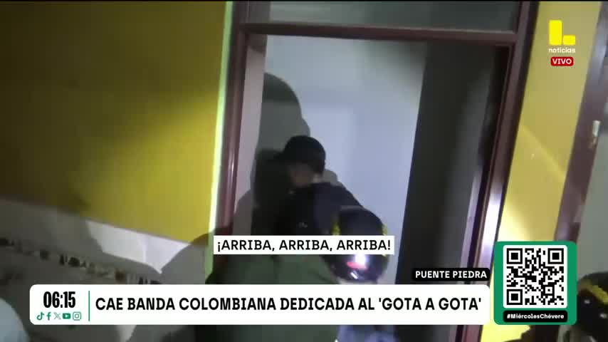 Caen “Los berracos de Medellín” en Puente Piedra: se dedicaban al “gota a  gota” y a la venta de drogas